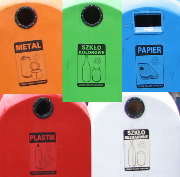 contenidors de reciclatge